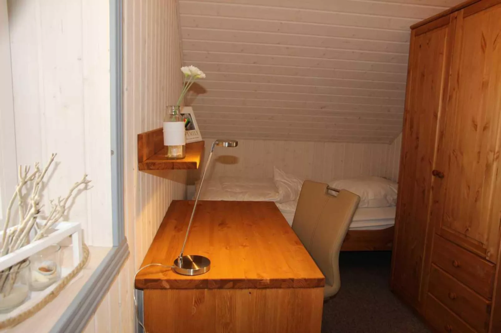 Ferienhaus Seeschwalbe-Classic 90 qm 72a-Schlafzimmer