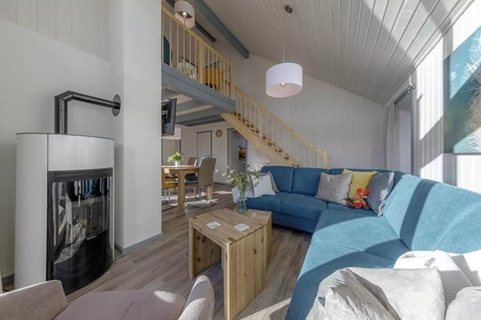Ferienhaus Seeschwalbe-Classic 90 qm 74a-Living room