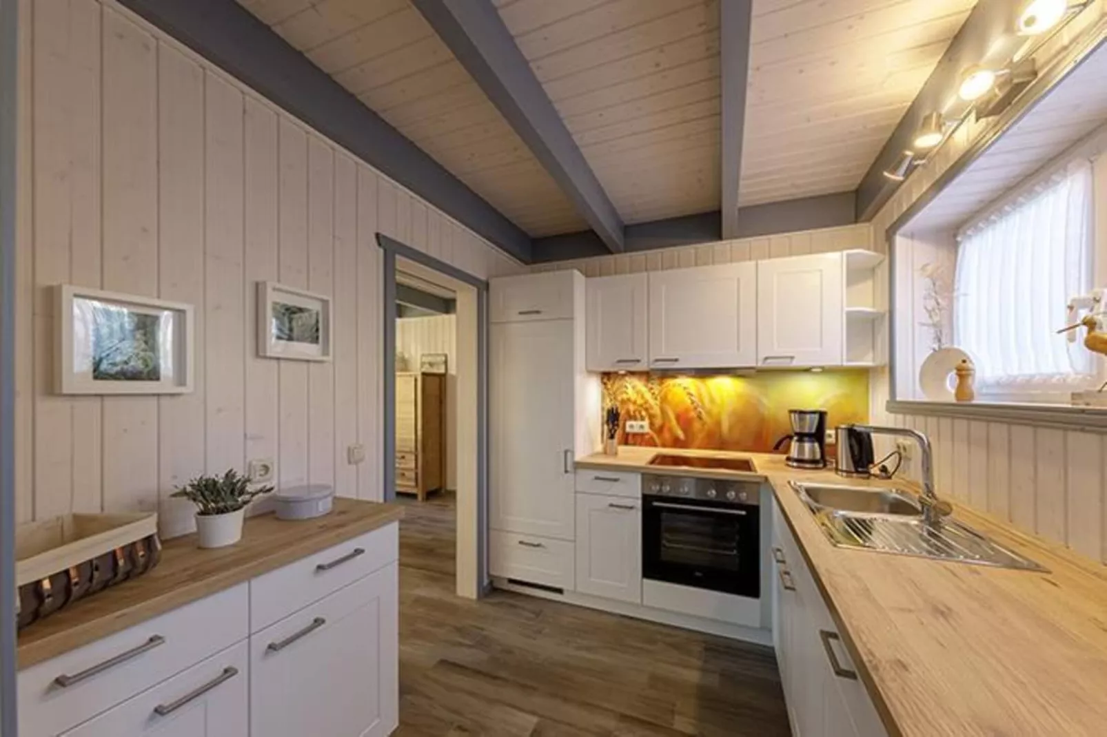 Ferienhaus Seeschwalbe-Classic 90 qm 74a-Kitchen