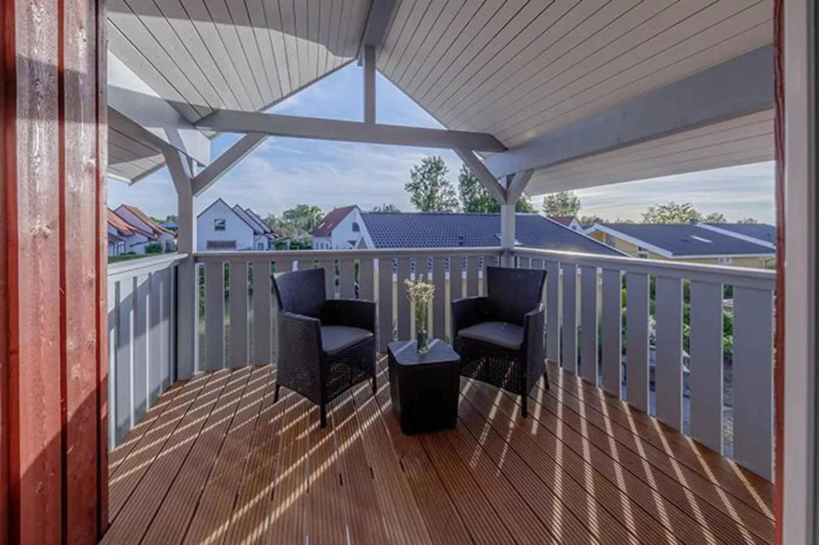 Ferienhaus Seeschwalbe-Classic 90 qm 74a-Terrace balcony