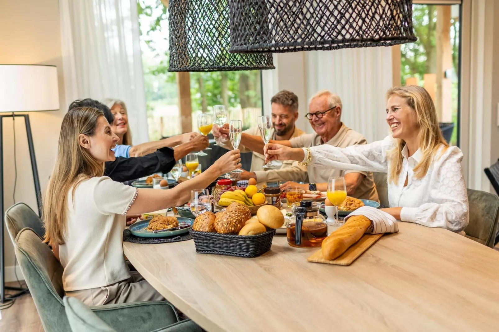 Veluwe Villa Wellness-Dining room