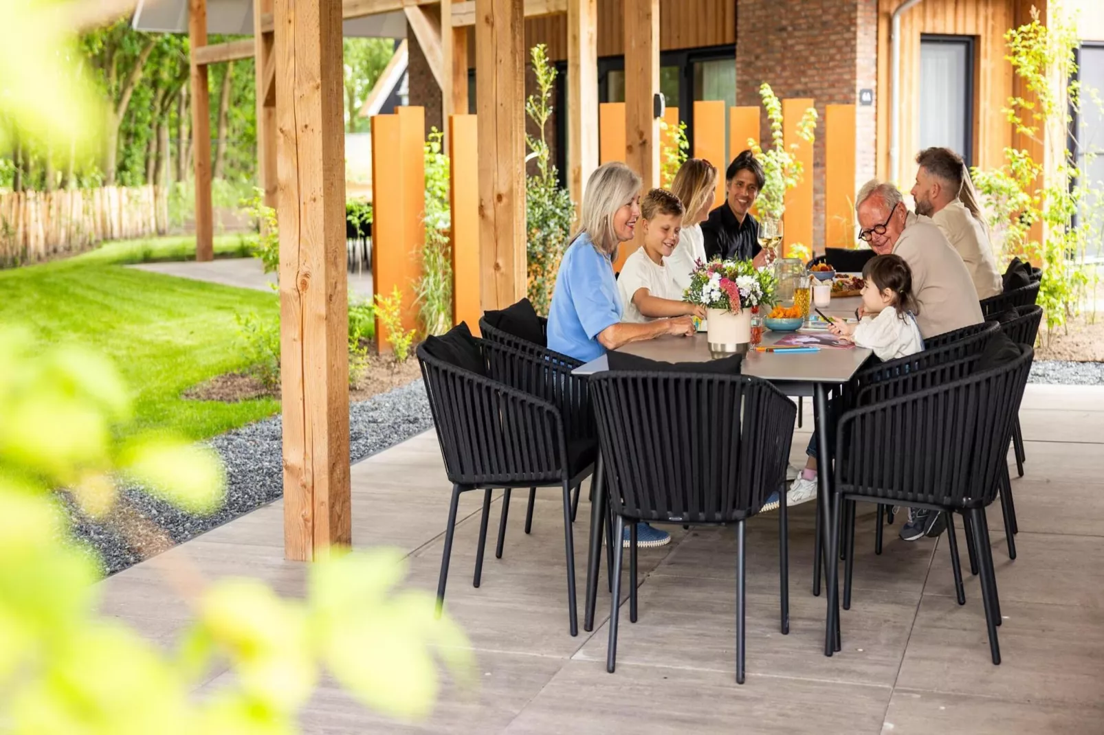 Veluwe Villa Wellness-Terrace balcony