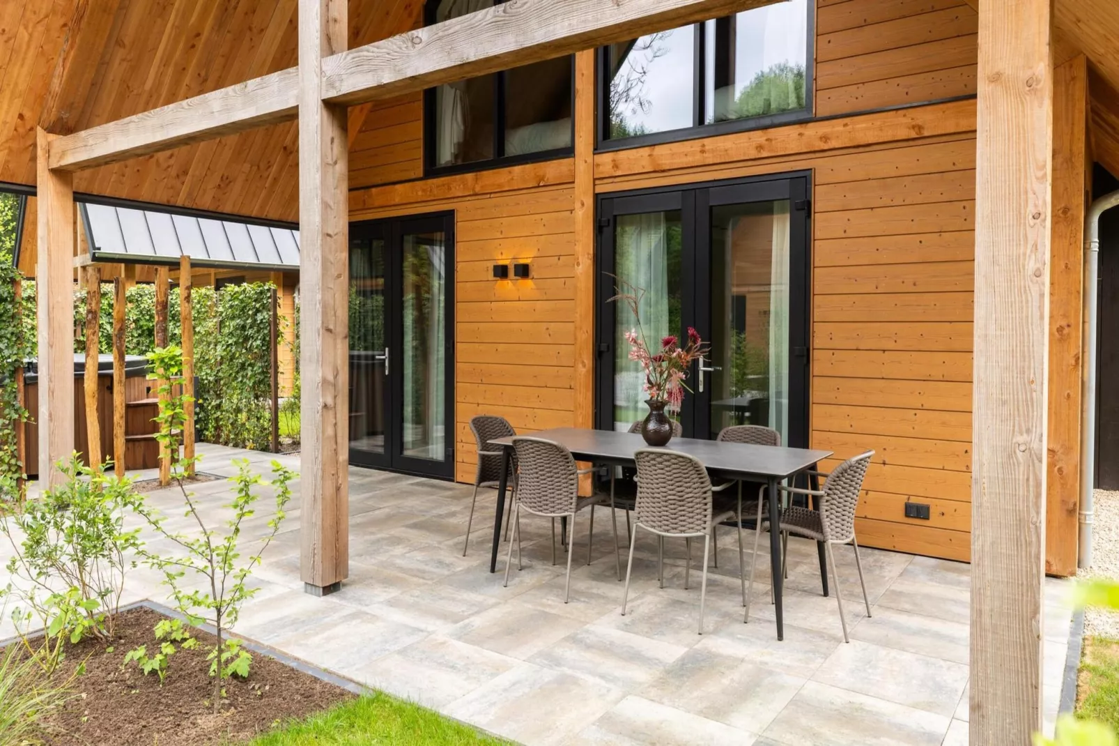 Bos Villa  6 personen-Terrace balcony