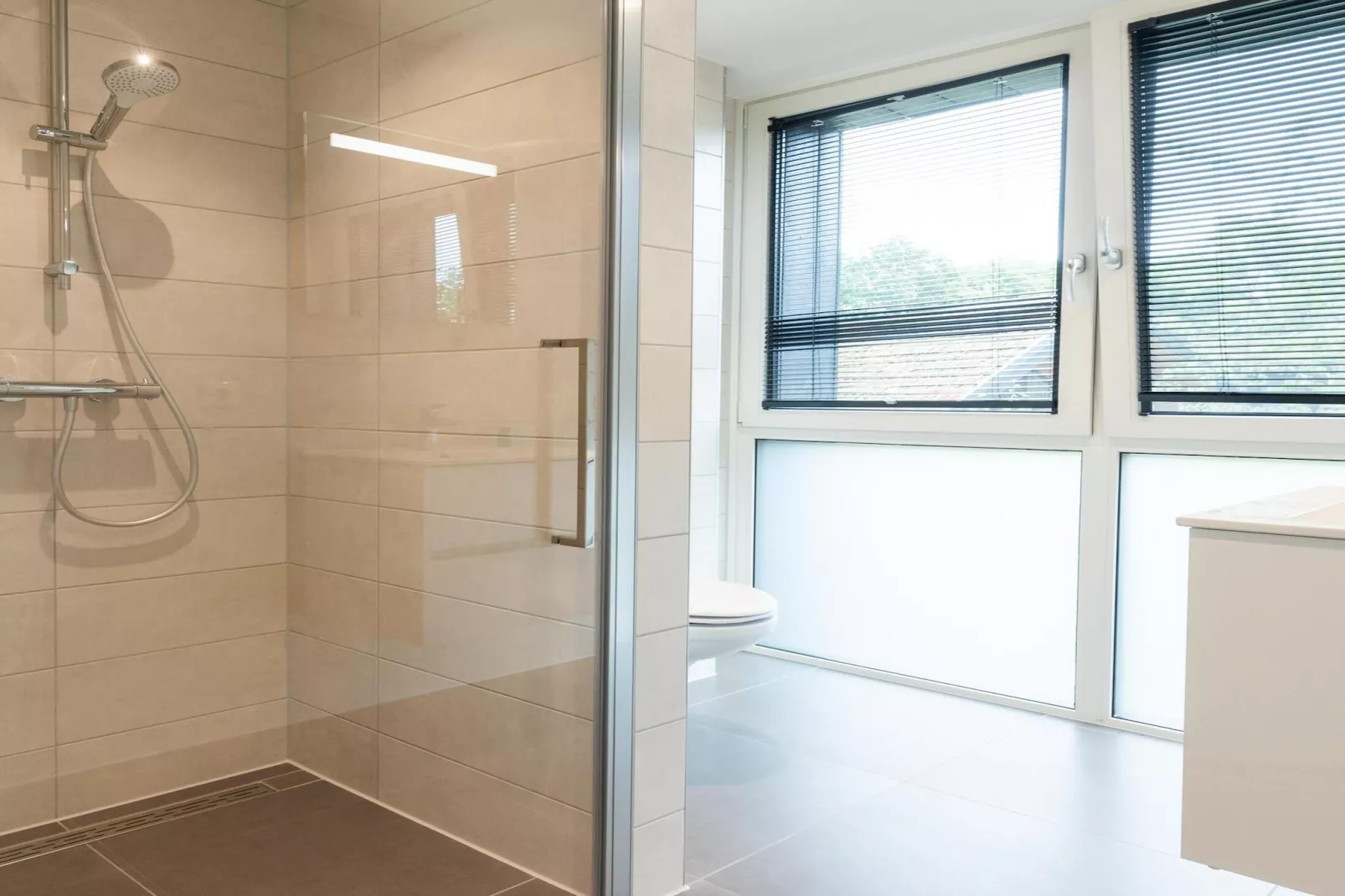 Bos Villa met Hottub  6 personen-Bathroom