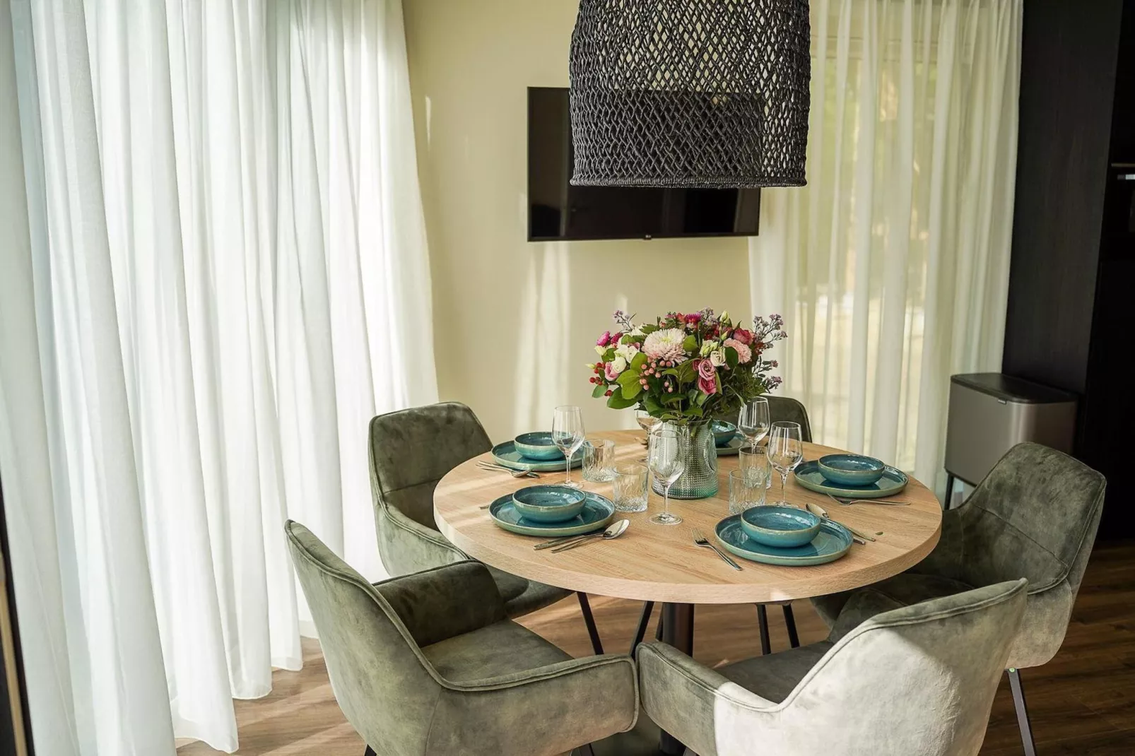 Natuur Villa  5 personen-Dining room