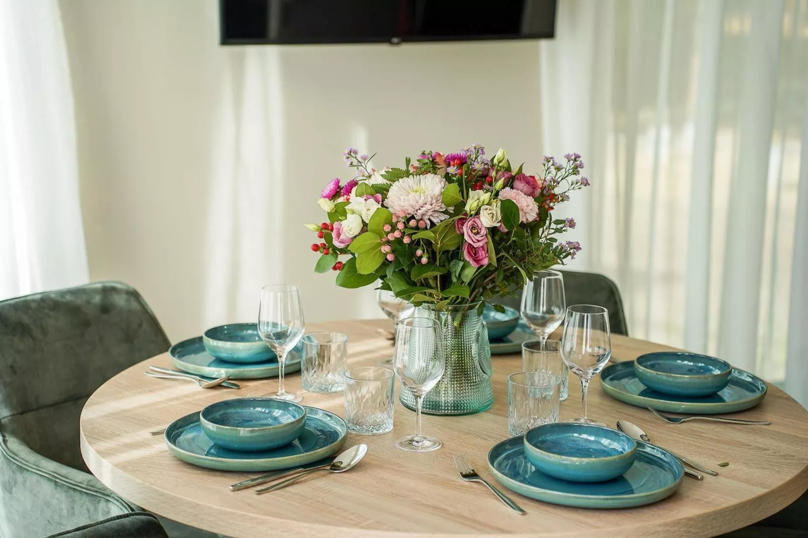 Natuur Villa  5 personen-Dining room