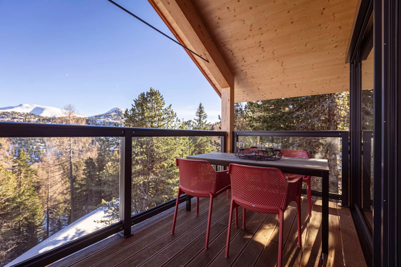 Naturchalets Turracher Höhe 1-Terrace balcony
