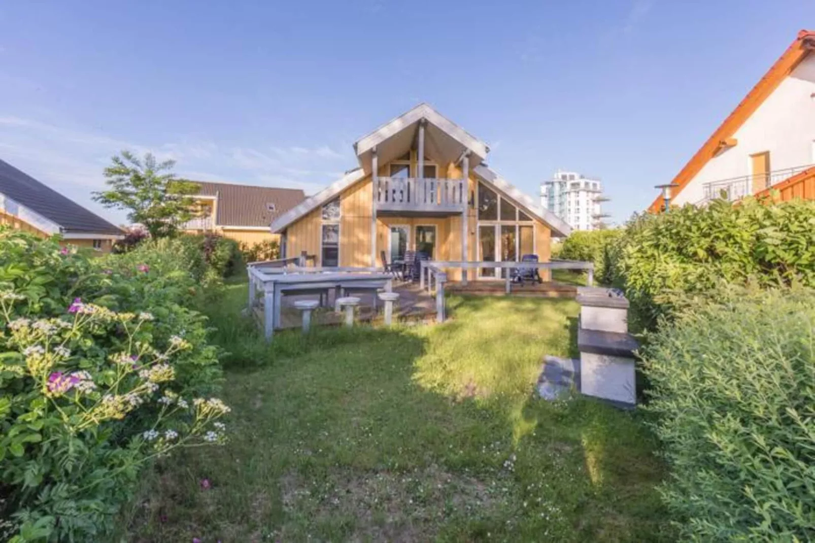 Ferienhaus Seeschwalbe-Classic 90 qm 27-Gardens summer