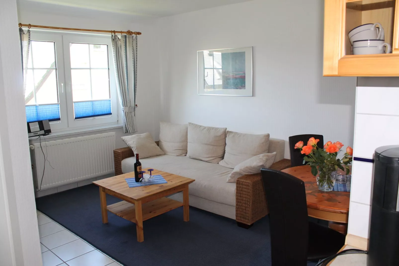 Arko 4  am feinsandigen Strand-Living room