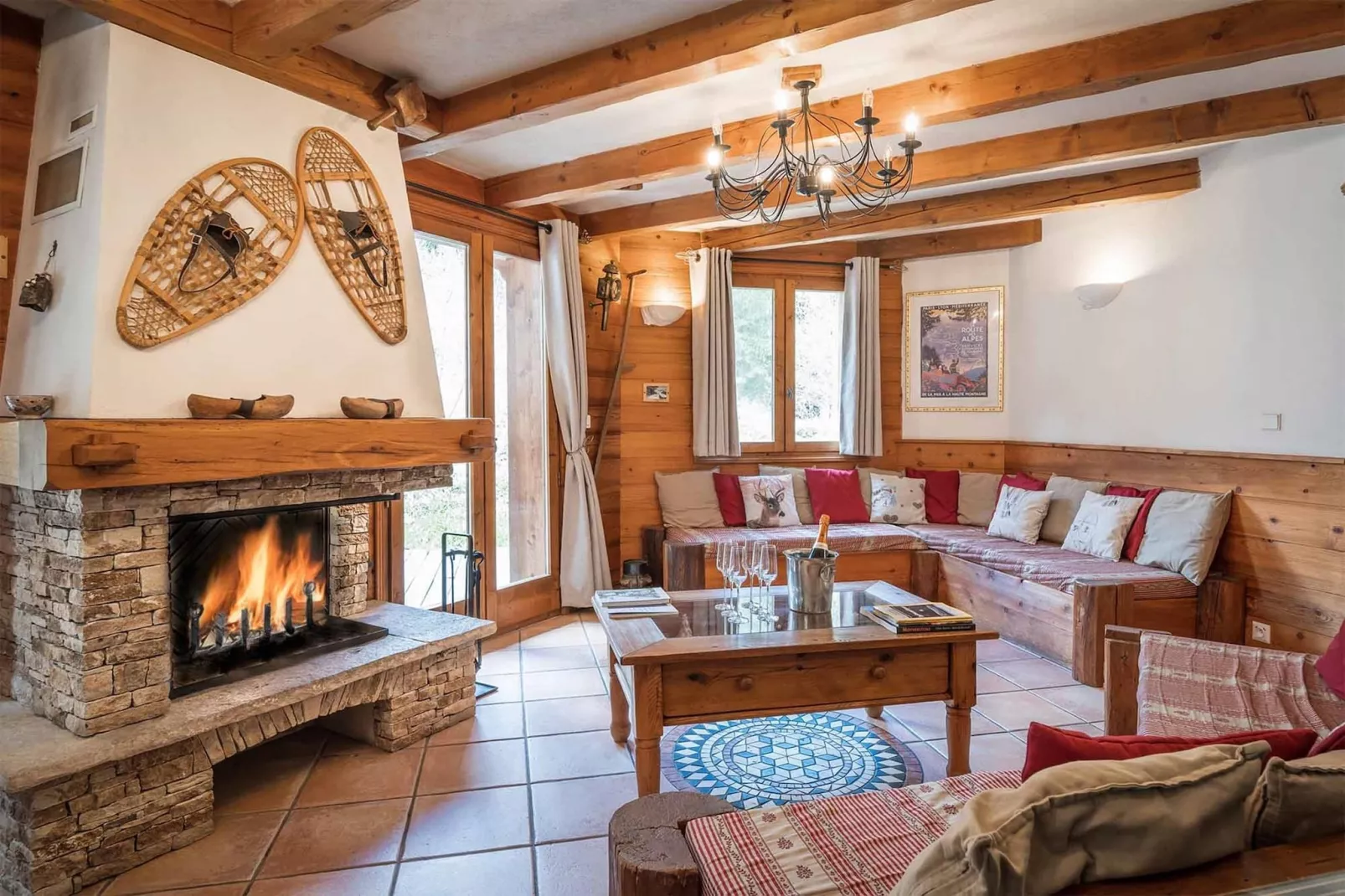 Chalet Lea-Living room