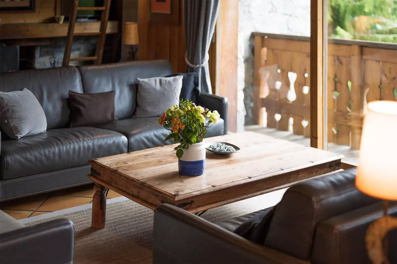 Chalet Etienne-Living room