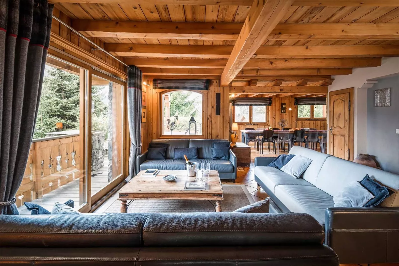 Chalet Etienne-Living room