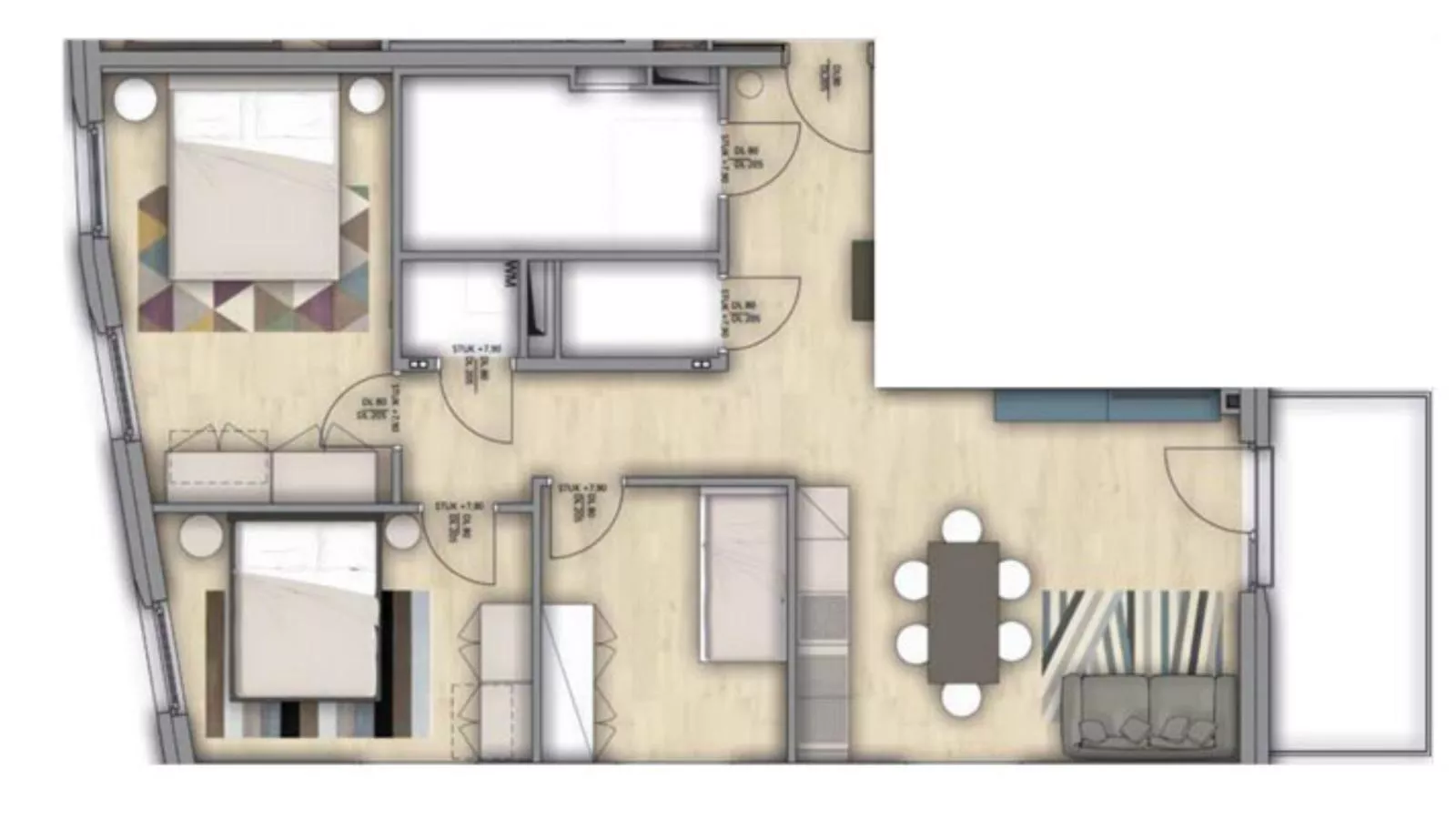 Big Ocean-Floor plan