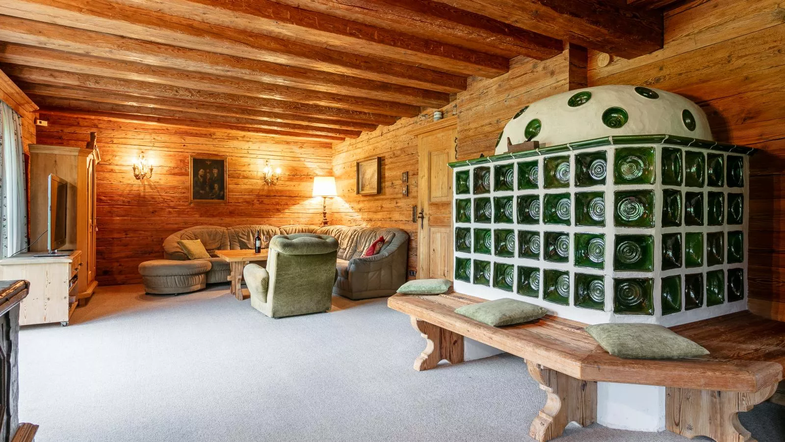 Chalet Rettensteinblick-Living room