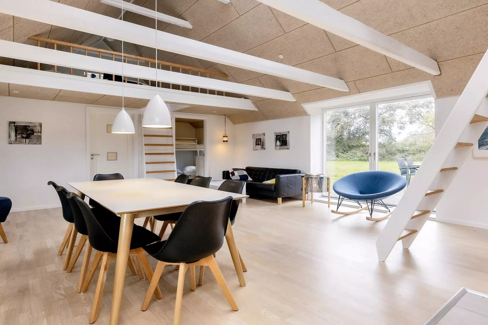 Maison de vacances pour 6 a Løkken-Intérieur