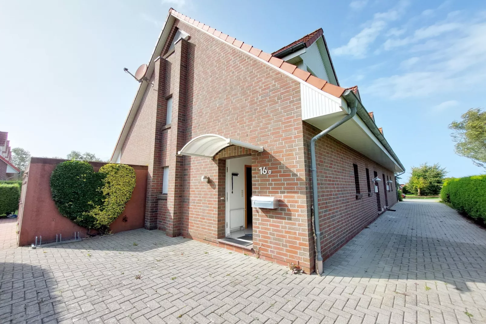 Doppelhaushälfte Wattwurm 34-Exterior summer