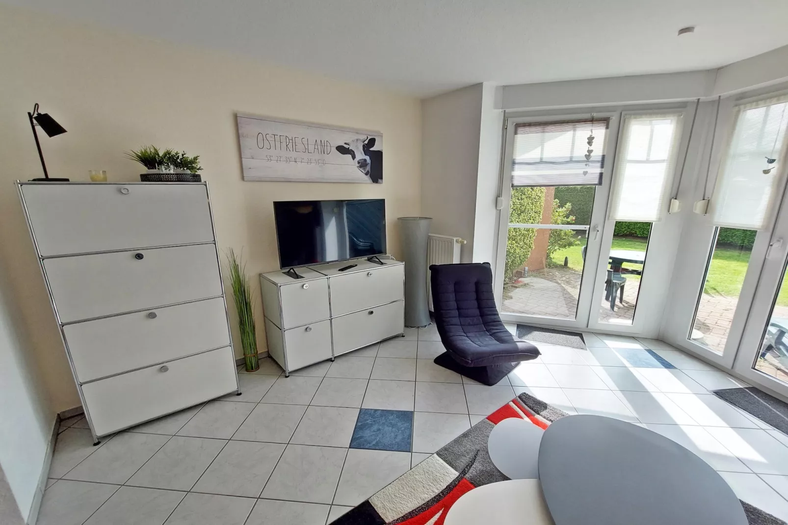 Doppelhaushälfte Wattwurm 34-Living room