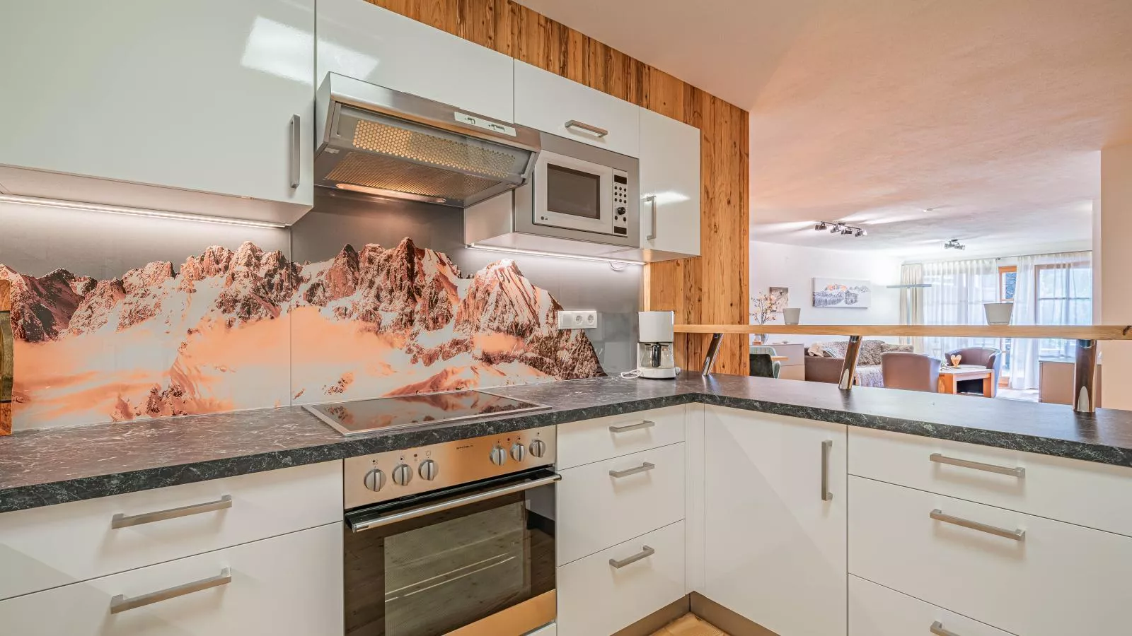 Panorama Chalet Top 2A am Lift Ski-In-Out-Cuisine