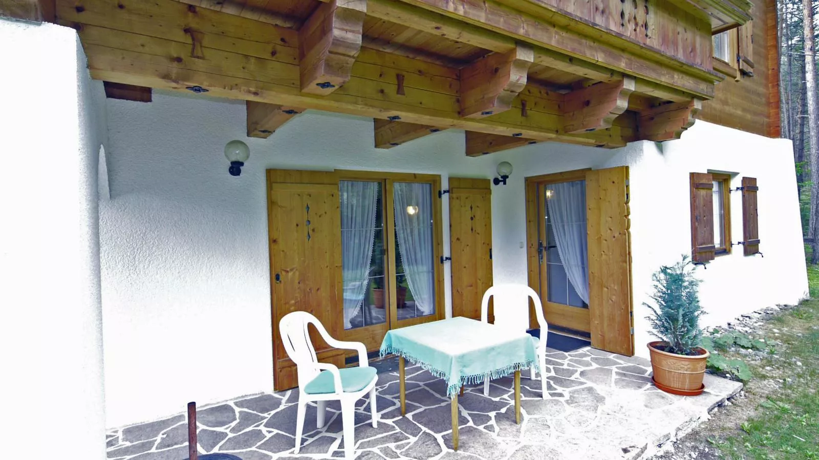 Apartment Westermeyr-Balcon-terrasse