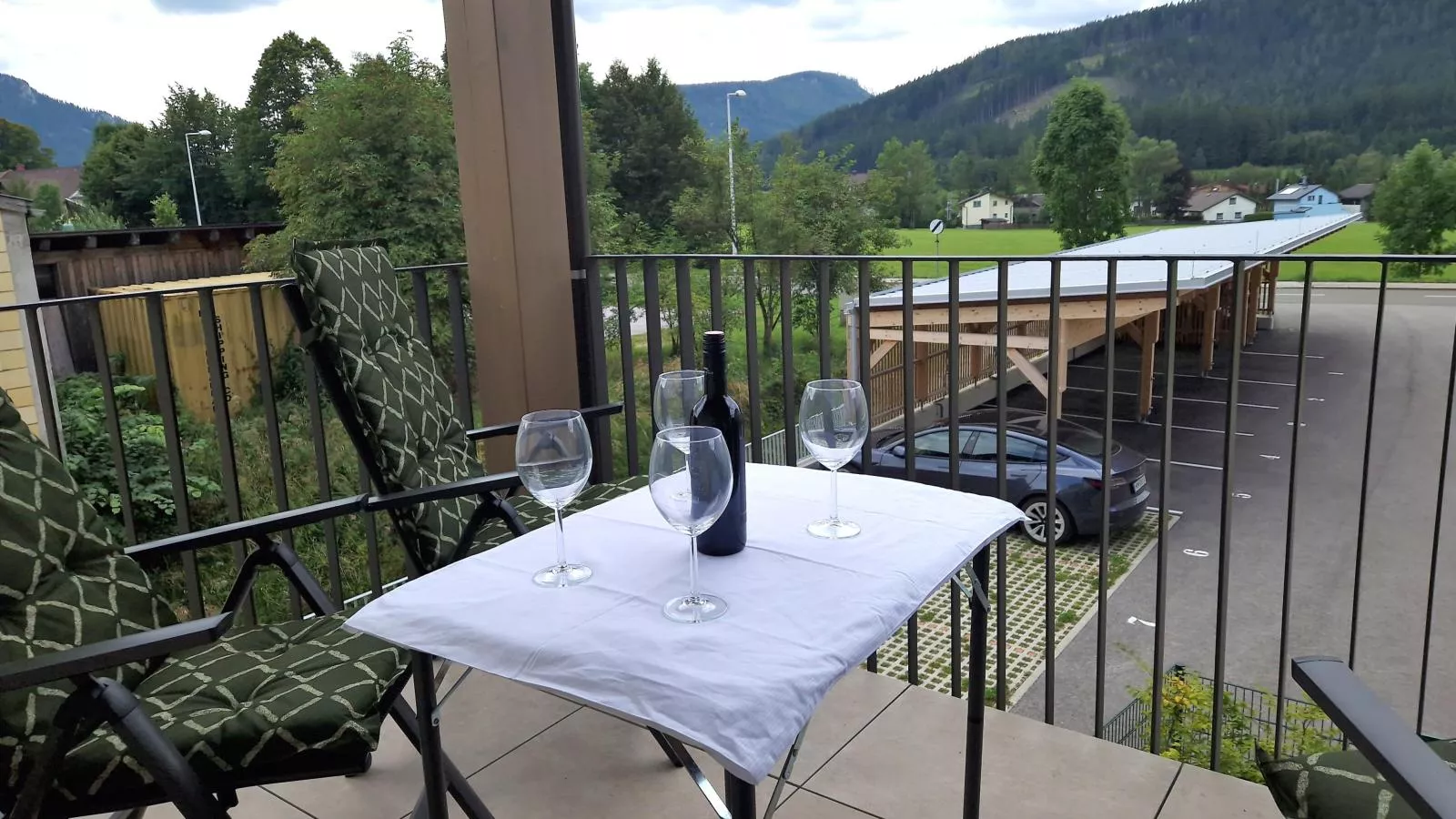 Mariazeller Zirbennest-Terrace balcony