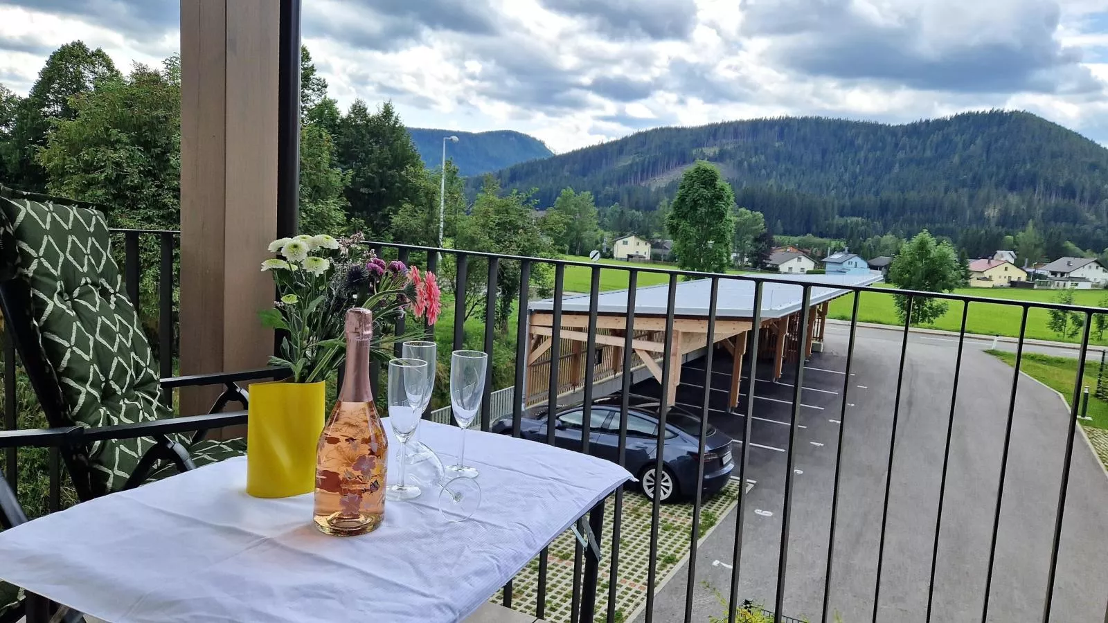 Mariazeller Zirbennest-Terrace balcony