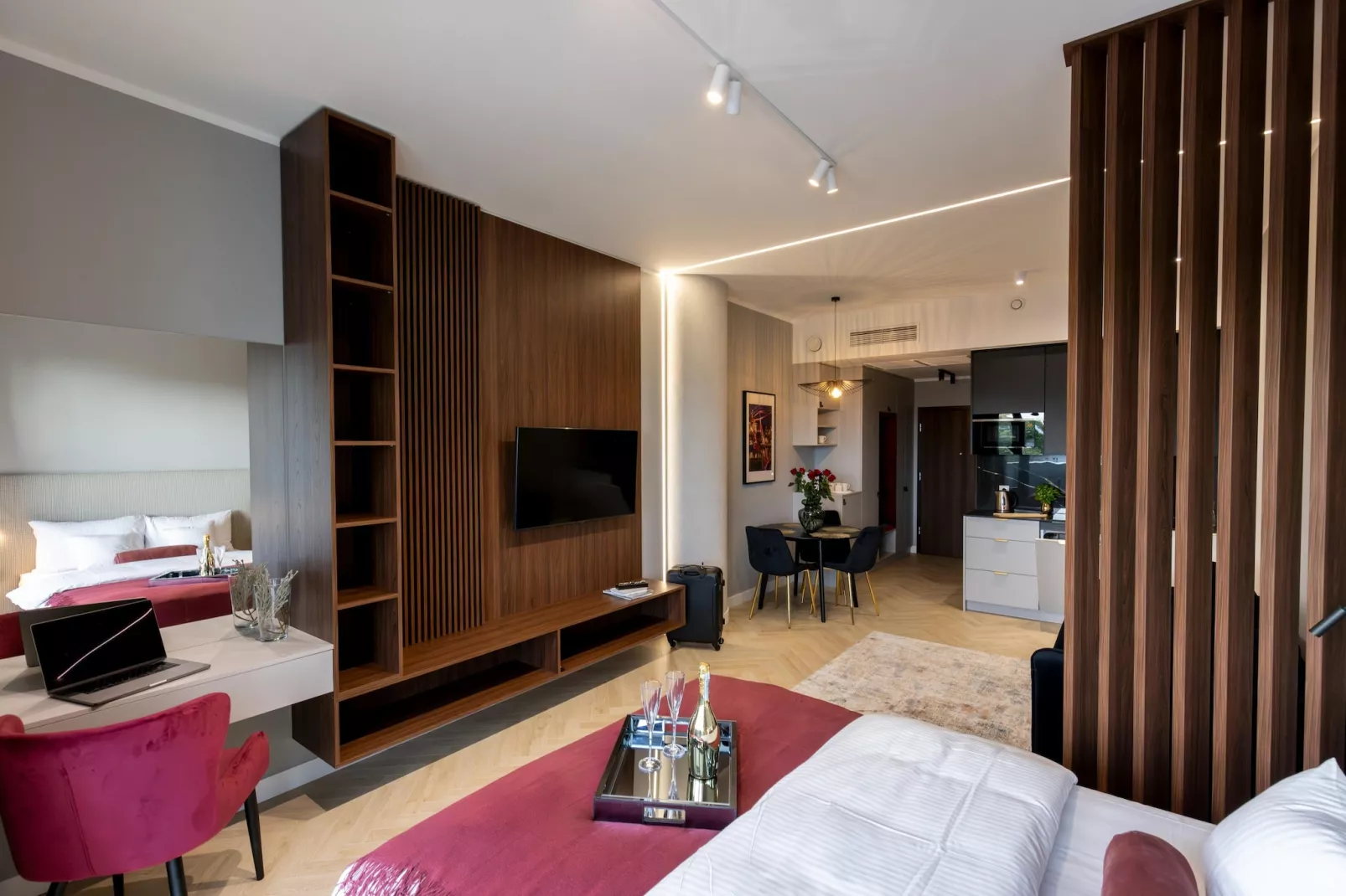 Hansa Tower apartament nr 416-Living room