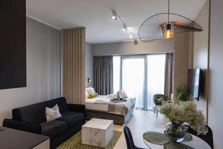 Hansa Tower apartament nr 423-Living room