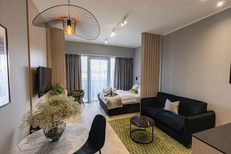 Hansa Tower apartament nr 423-Living room