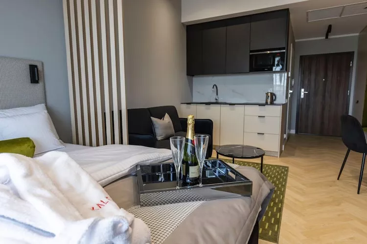 Hansa Tower apartament nr 423-Living room