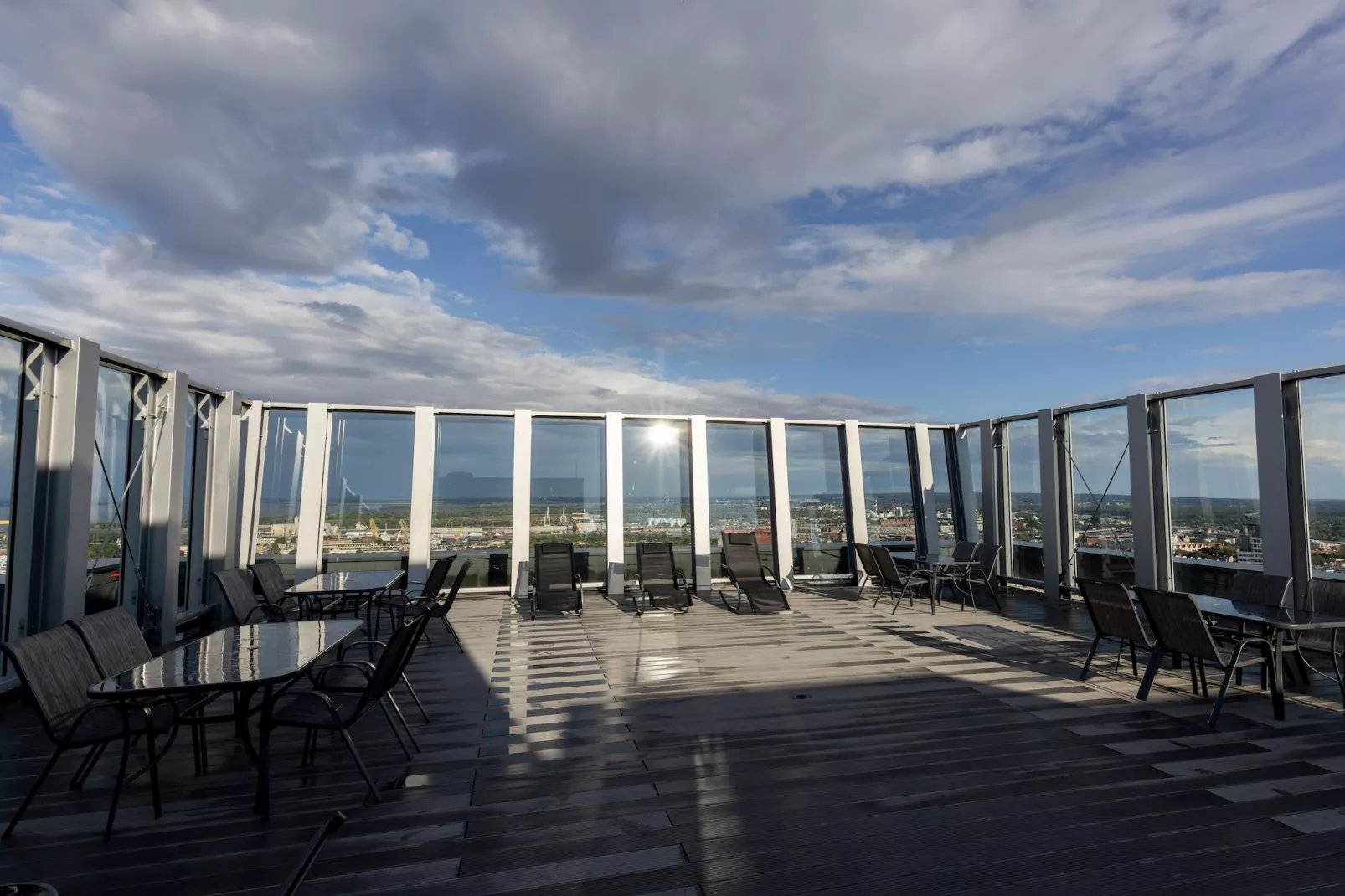 Hansa Tower apartament nr 423-Terrace balcony
