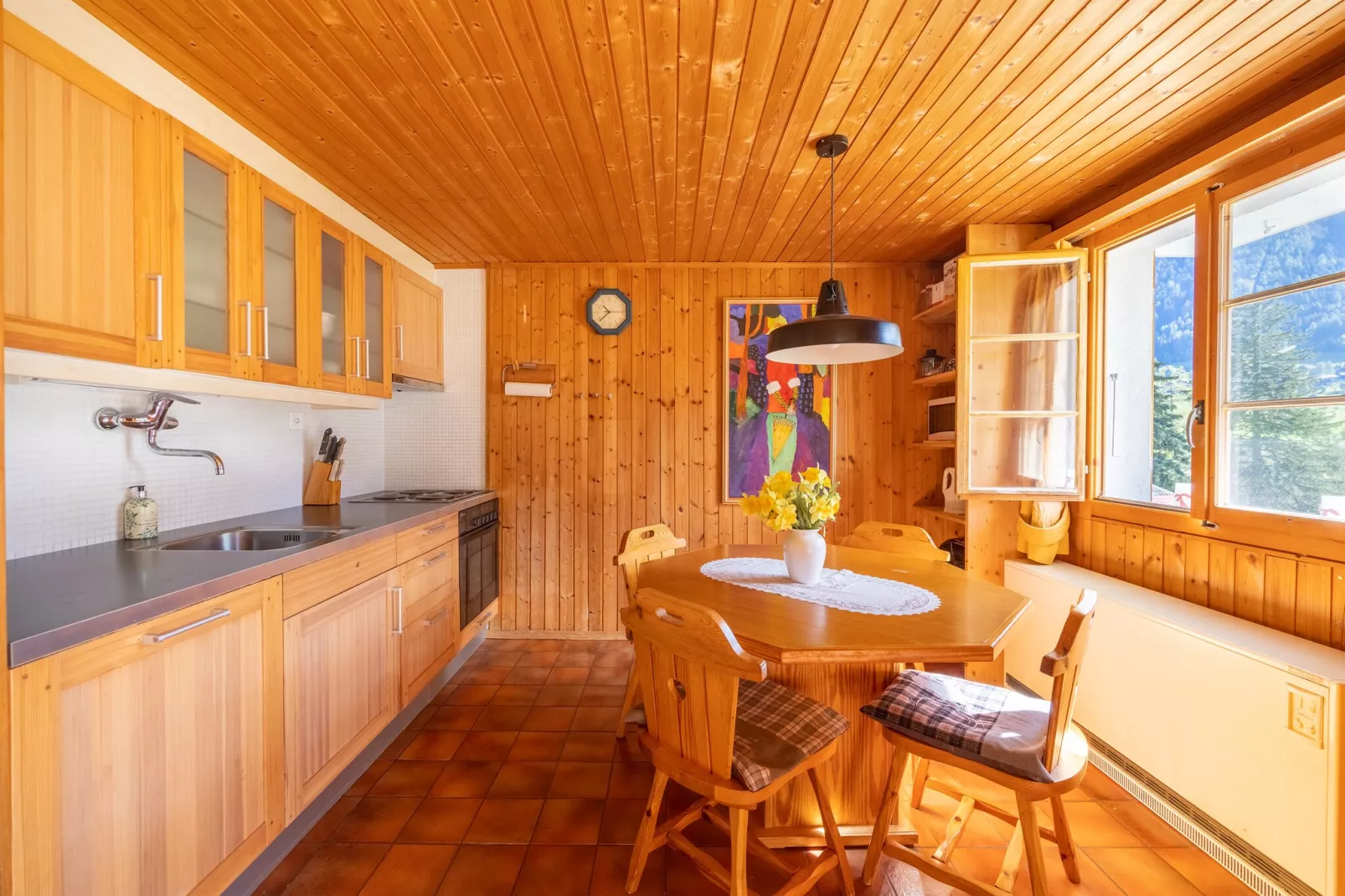 Chalet Verrel - beneden-Küche