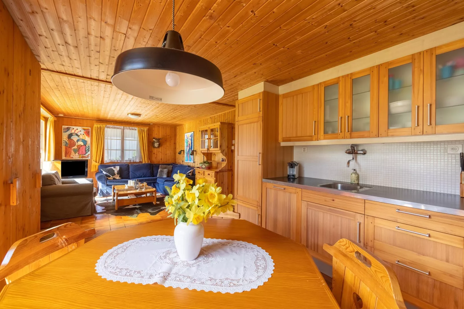 Chalet Verrel - beneden-Esszimmer
