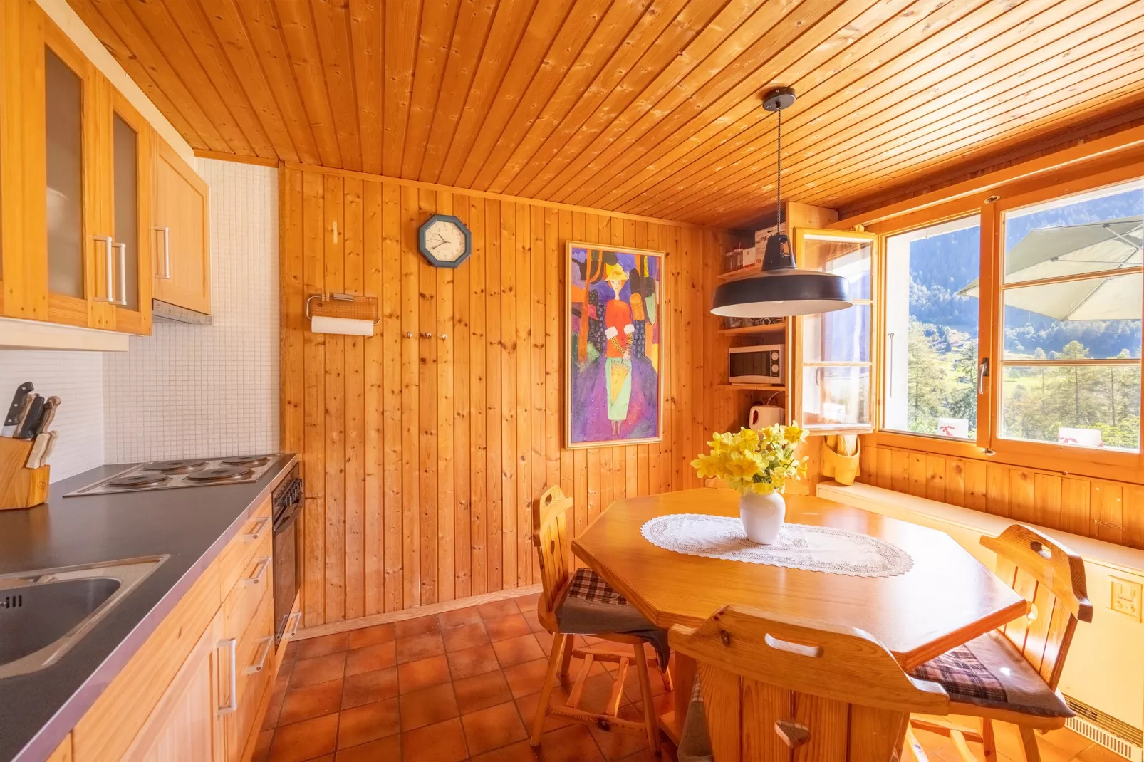 Chalet Verrel - beneden-Esszimmer