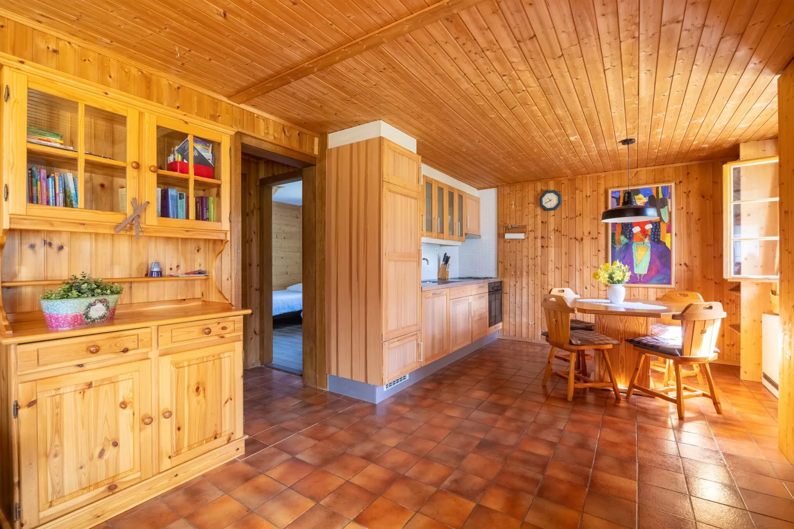Chalet Verrel - beneden-Esszimmer