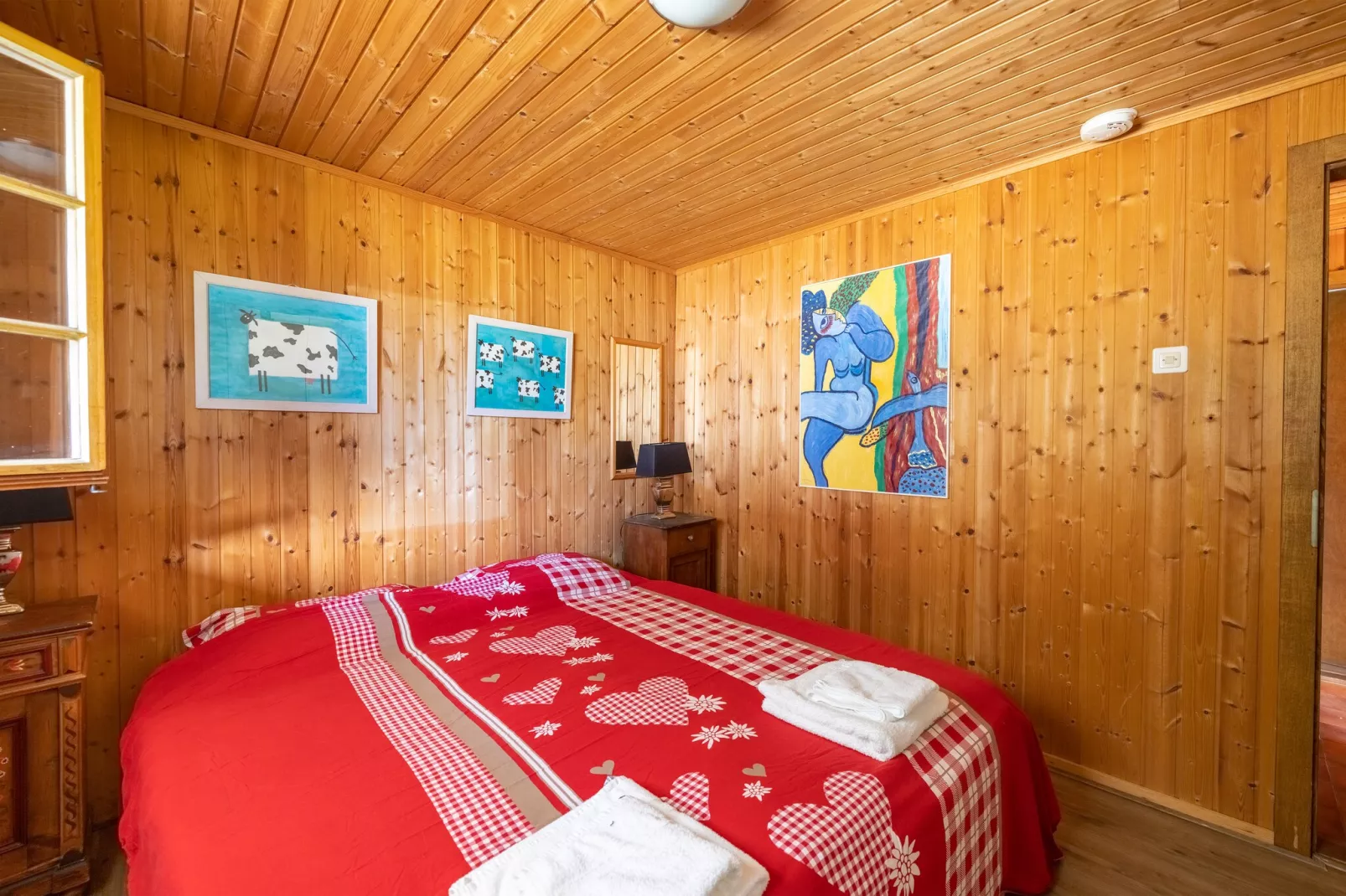 Chalet Verrel - beneden-Schlafzimmer