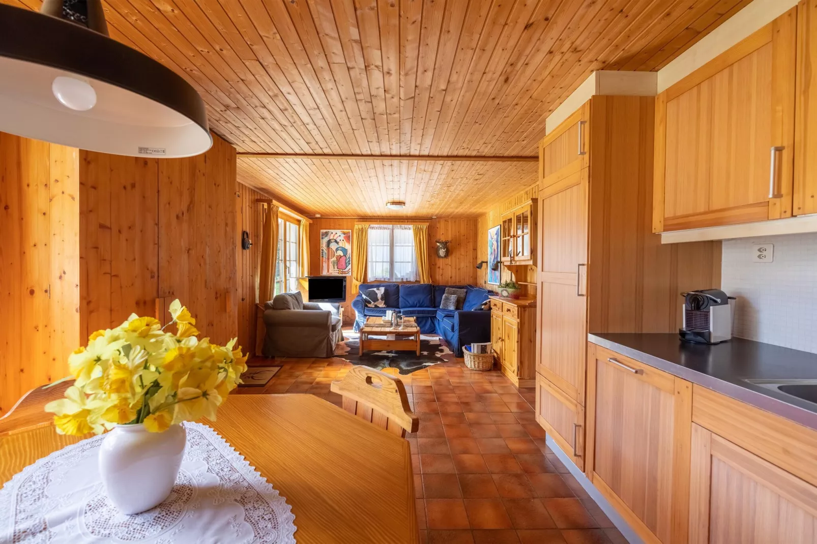 Chalet Verrel - beneden-Ambiente
