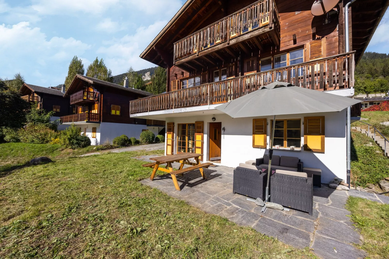Chalet Verrel - beneden-Gärten Sommer