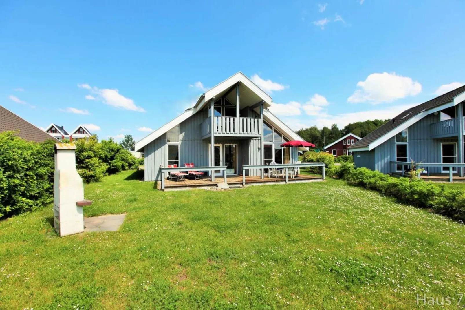 Ferienhaus Seeschwalbe-Classic 90 qm 7-Gardens summer