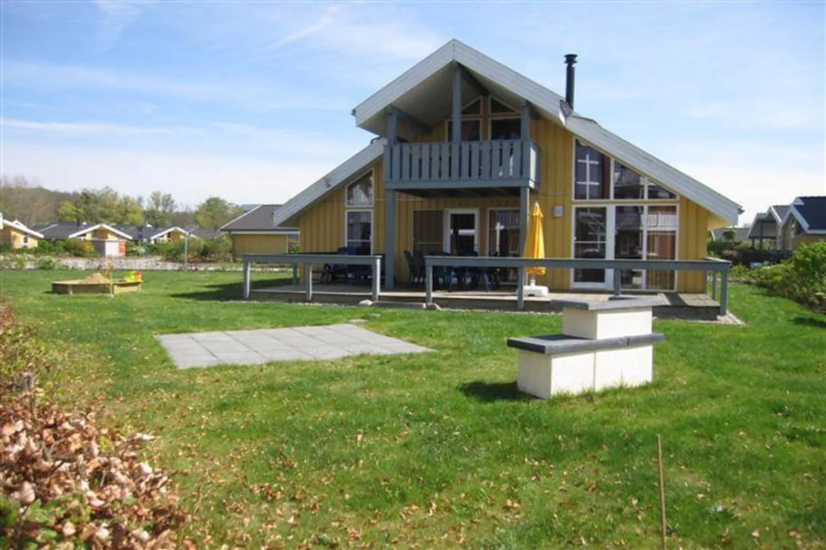 Ferienhaus Seeschwalbe-Classic 90 qm 37-Außenbereich Sommer