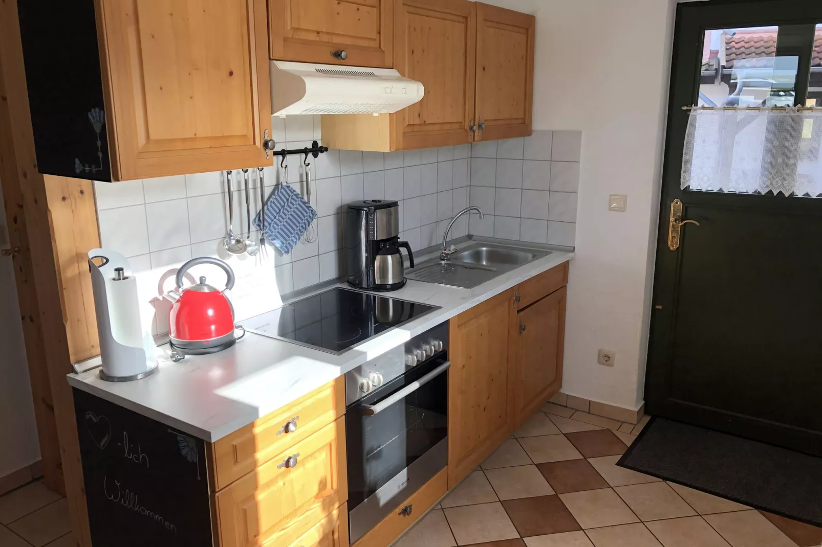Wohnung Bornholm im kleinen Ferienpark-Küche