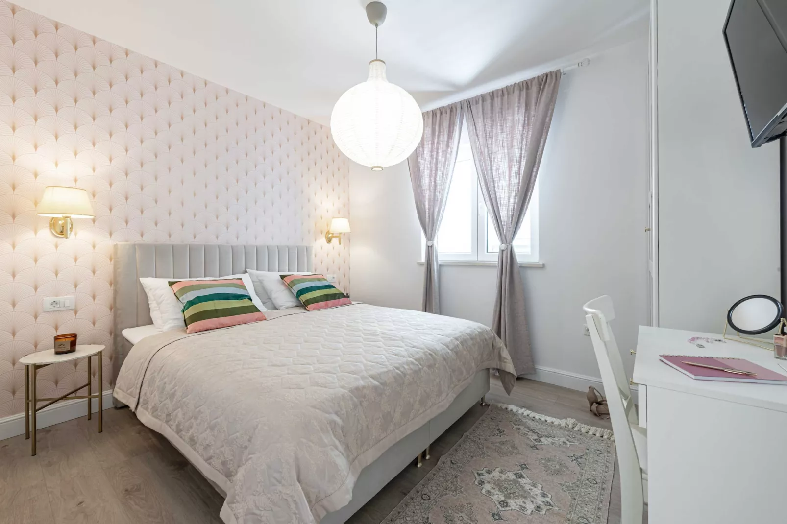 Apartments Maris-Superior One Bedroom Apartment  with Terrace and Sea view-Bedroom