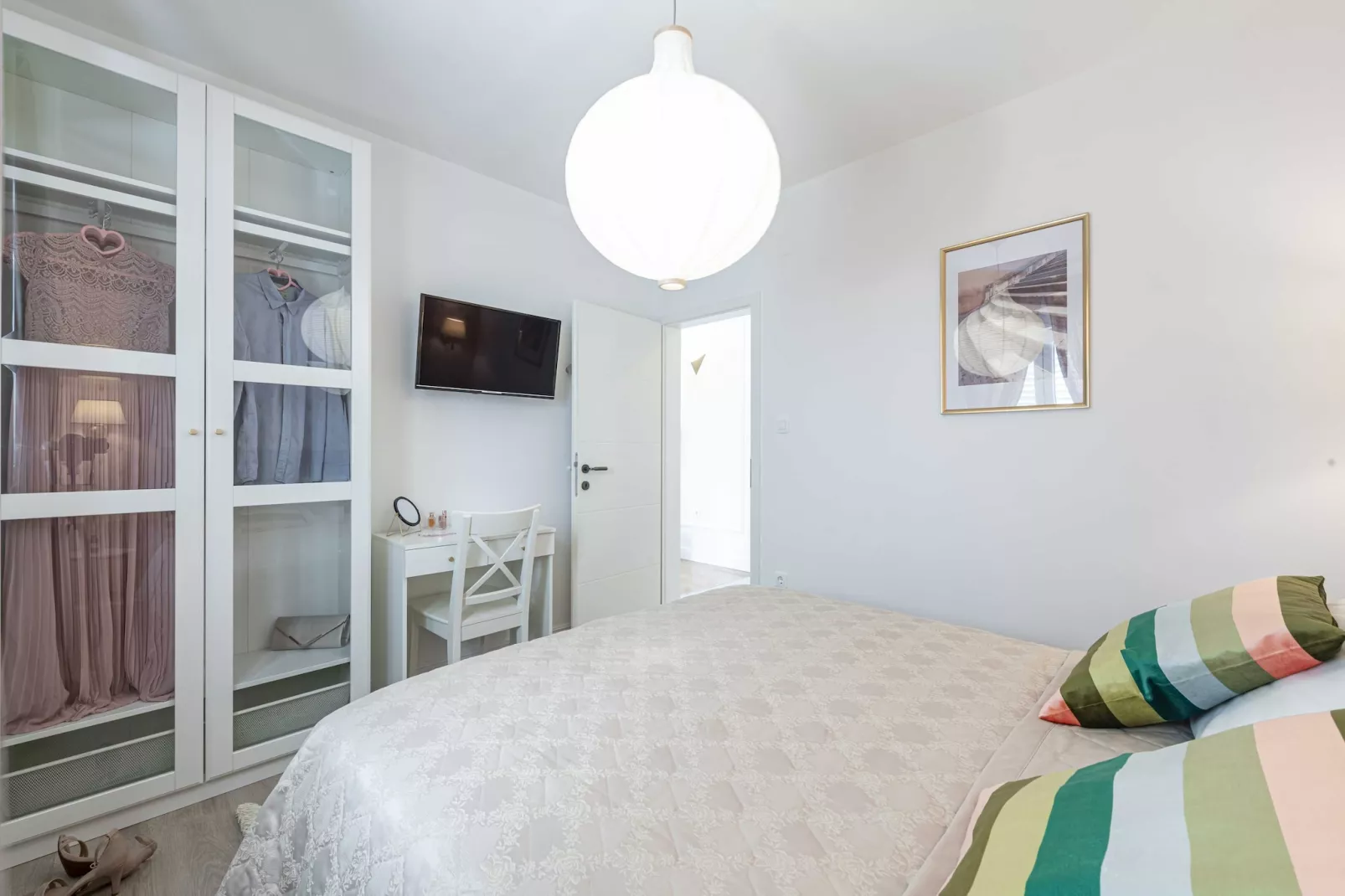 Apartments Maris-Superior One Bedroom Apartment  with Terrace and Sea view-Bedroom