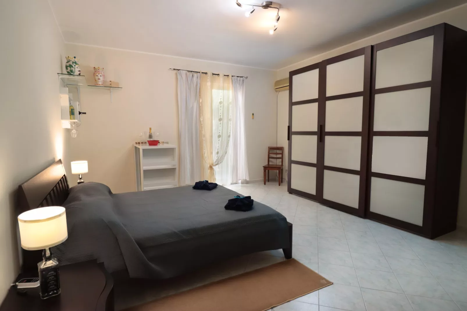 Appartamento Le Palme-Bedroom