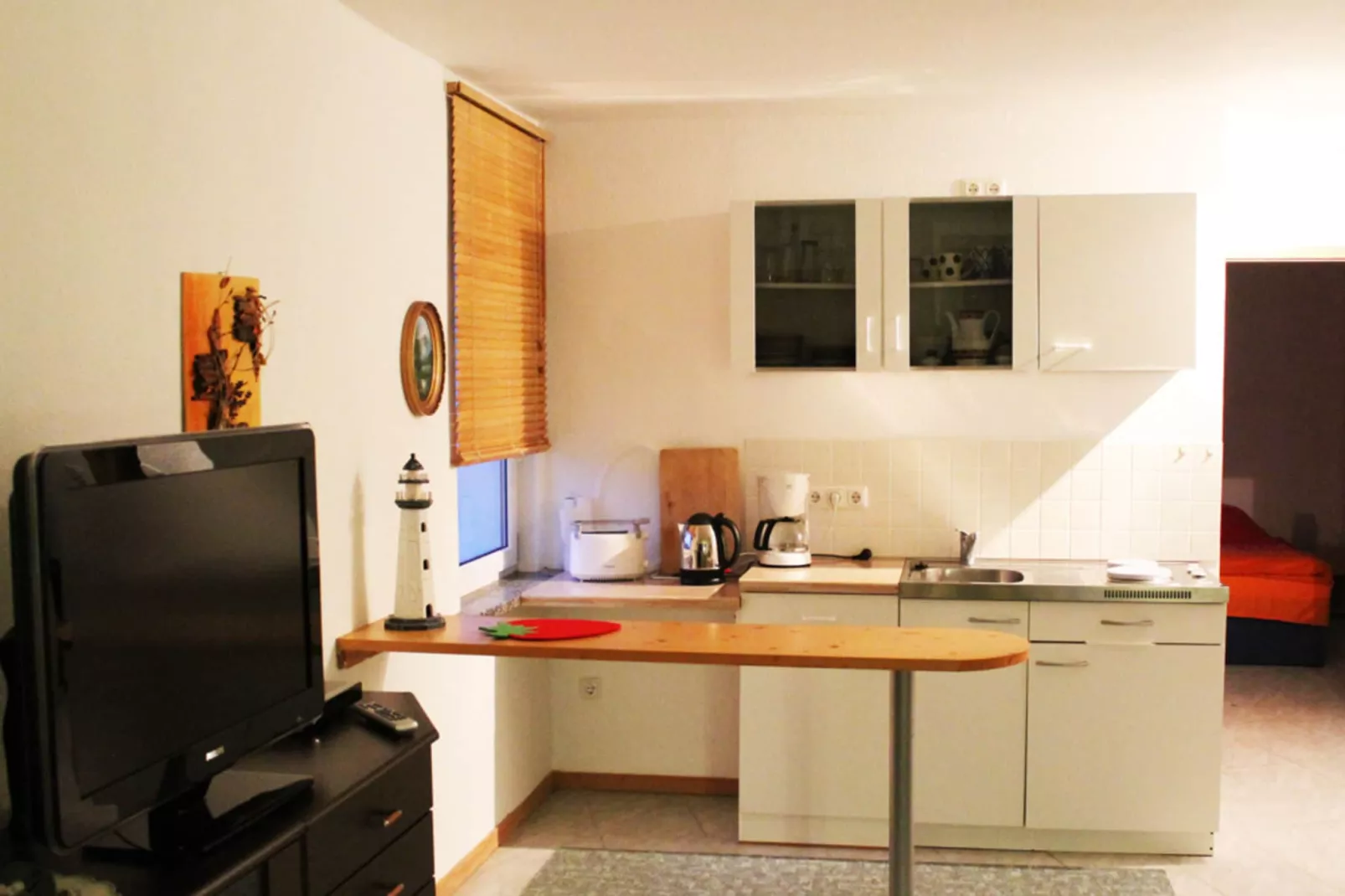 Bungalow Im Krabbenweg-Kitchen