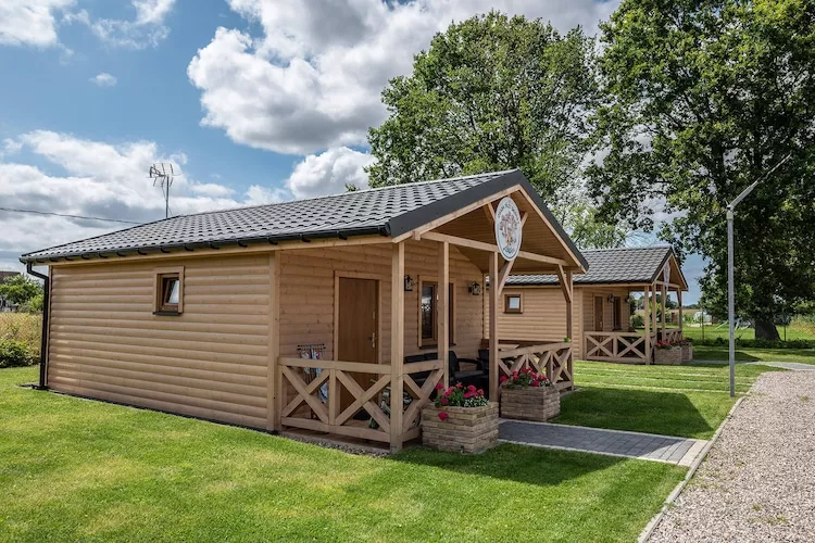 Osada Trzy Siostry domek nr 1 dla 5 osób Dąbrowa-Exterior summer
