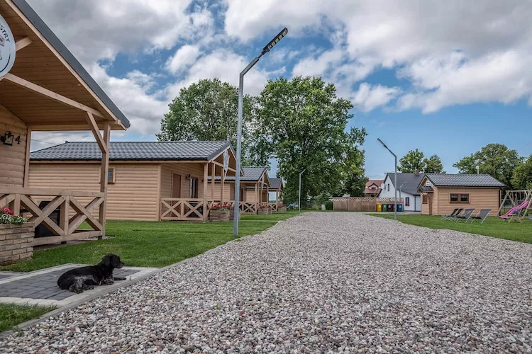 Osada Trzy Siostry domek nr 2 dla 6 osób Dąbrowa-Exterior summer