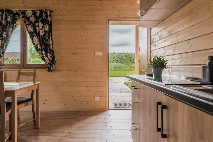 Osada Trzy Siostry domek nr 4 dla 6 osób Dąbrowa-Kitchen
