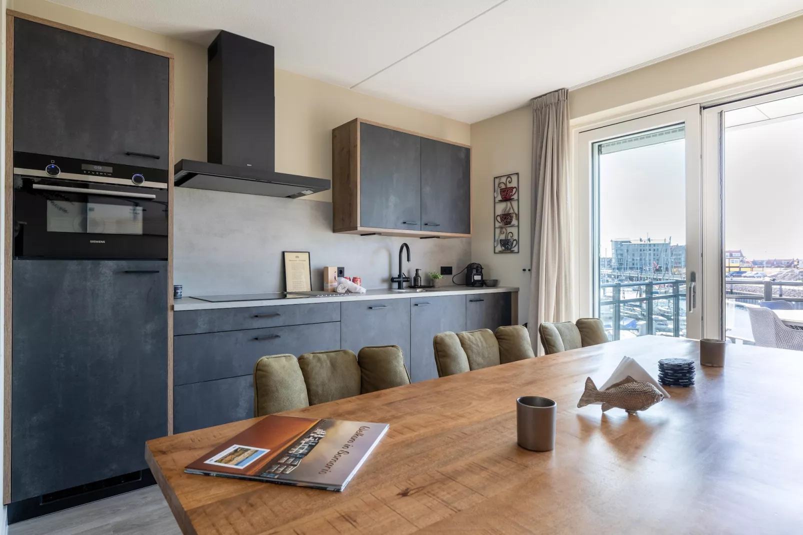 Luxe appartement Vista Maris 'Somaris' - Havenweg 8-50  Sint-Annaland-Küche