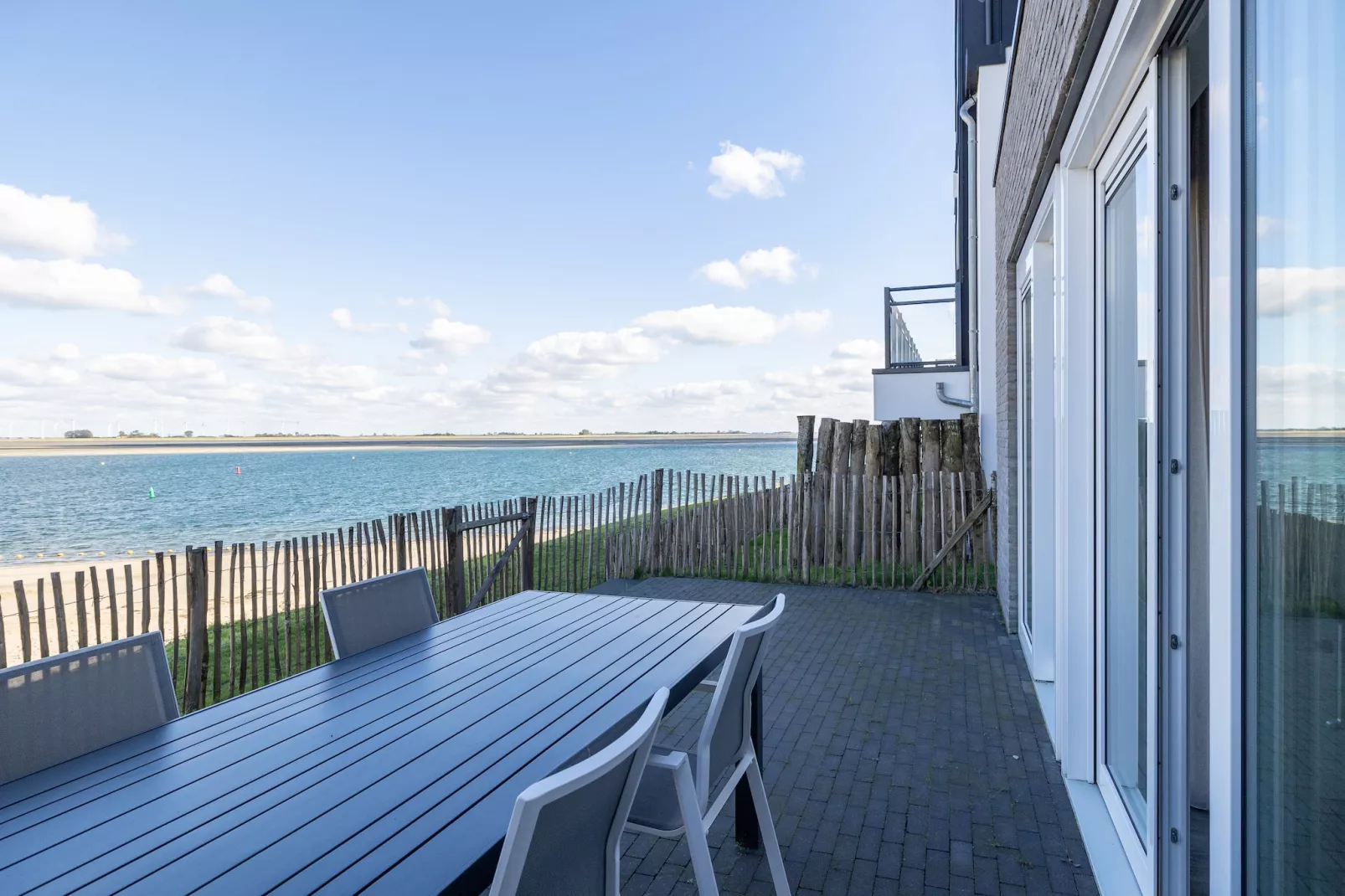 Appartement Vista Maris "Charlotte's Parel" - Havenweg 8-44  Sint-Annaland-Aussicht Sommer