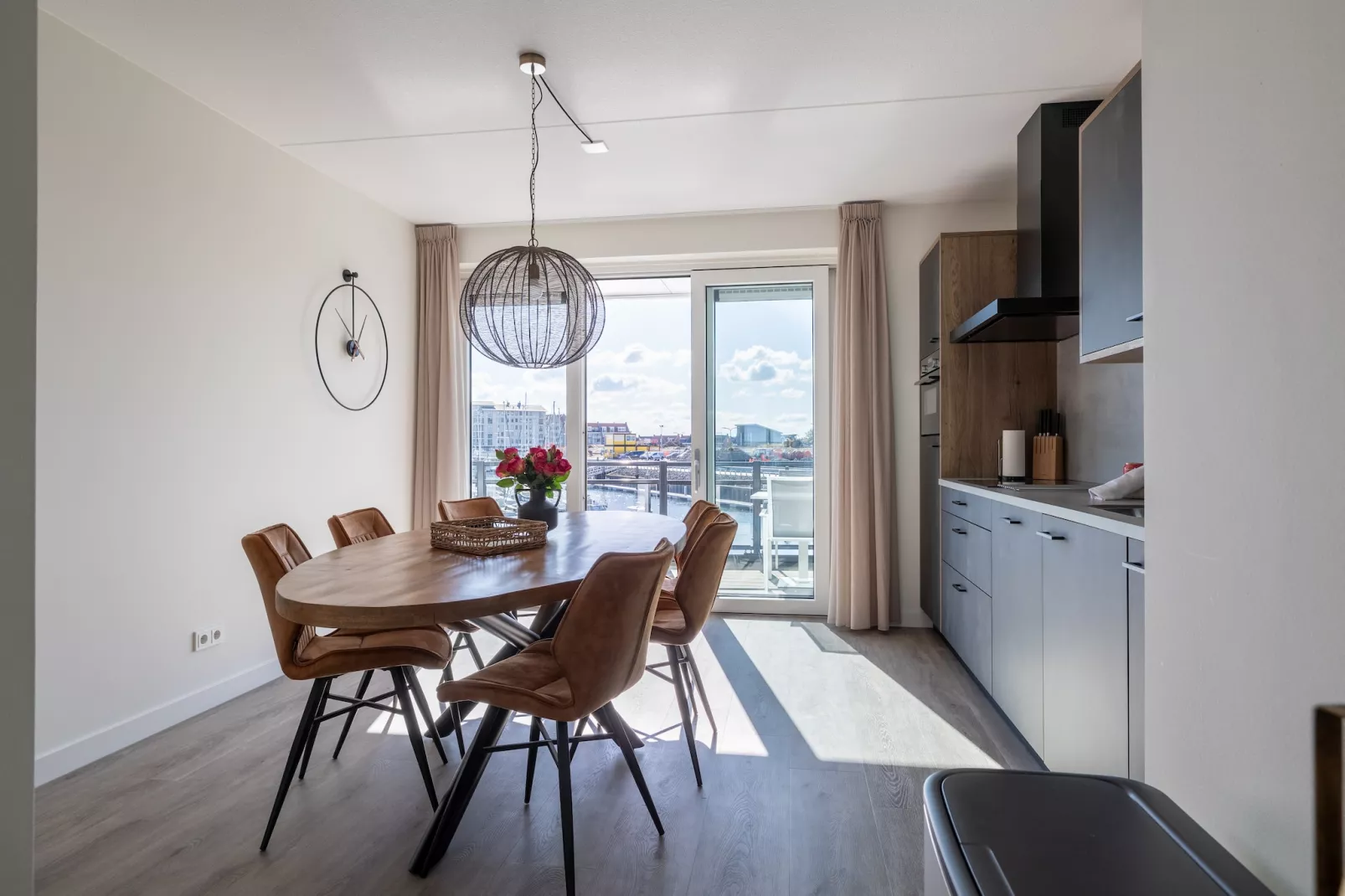 Appartement Vista Maris "Charlotte's Parel" - Havenweg 8-44  Sint-Annaland-Küche